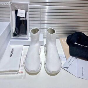 Balenciaga Speed 2.0 Clear Sole Recycled Knit Trainers – BG052