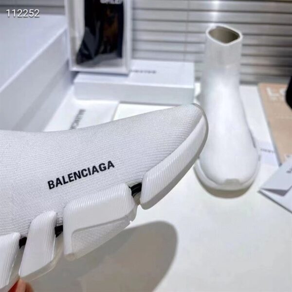 Balenciaga Speed 2.0 Clear Sole Recycled Knit Trainers – BG052