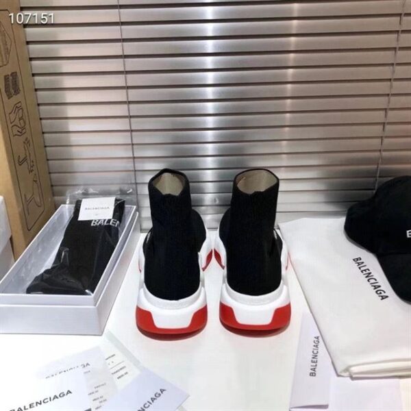 Balenciaga Speed 2.0 Clear Sole Recycled Knit Trainers – BG053