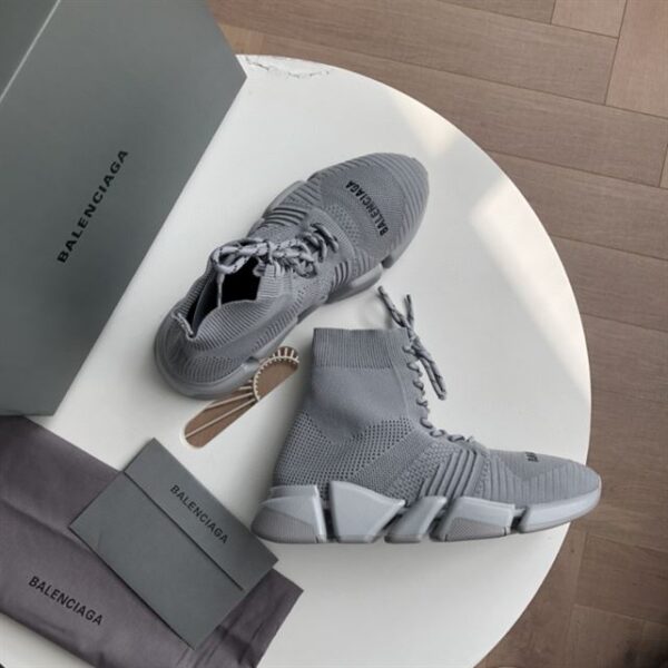 Balenciaga Speed 2.0 Lace-Up Recycled Knit Trainers – BG058