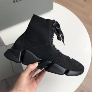 Balenciaga Speed 2.0 Lace-Up Recycled Knit Trainers – BG059