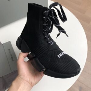 Balenciaga Speed 2.0 Lace-Up Recycled Knit Trainers – BG059