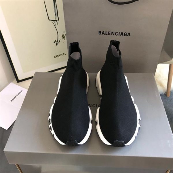 Balenciaga Speed Graffiti Recycled Knit Trainers – BG051