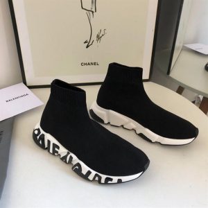 Balenciaga Speed Graffiti Recycled Knit Trainers – BG051