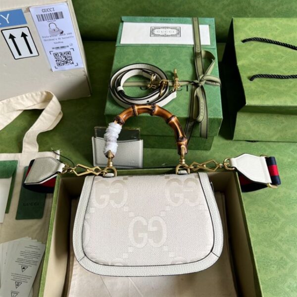 Gucci Bamboo 1947 Small Jumbo GG Bag - GB161