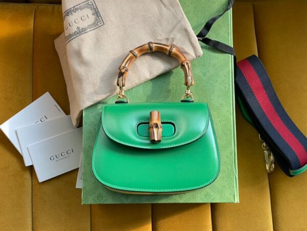 Gucci Bamboo 1947 mini top Handle Bag - GB117