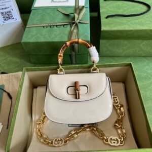 Gucci Bamboo 1947 mini top Handle Bag - GB123