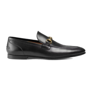 Gucci Jordaan Leather Loafer Black - LI004 - 1