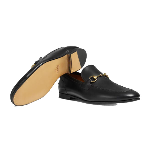 Gucci Jordaan Leather Loafer Black - LI004 - 5