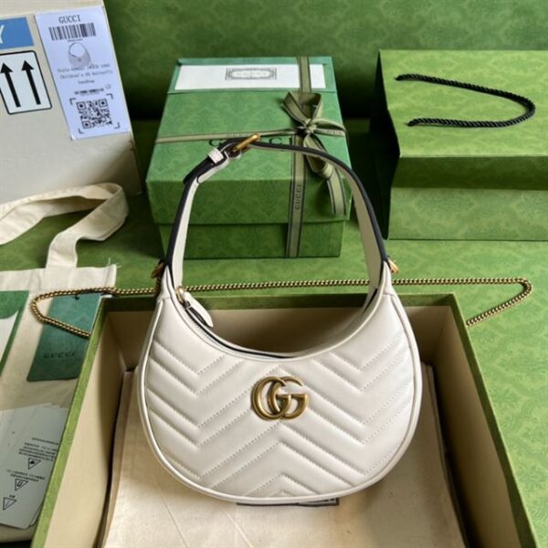 Gucci Marmont Half Moon Shaped Mini Bag - GB042