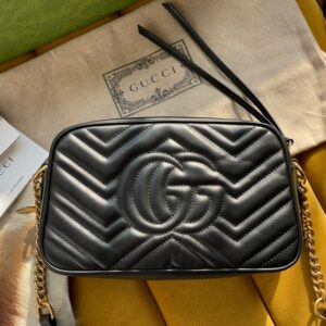 Gucci Marmont Small Matelassé Shoulder Bag - GB038