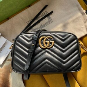 Gucci Marmont Small Matelassé Shoulder Bag - GB038