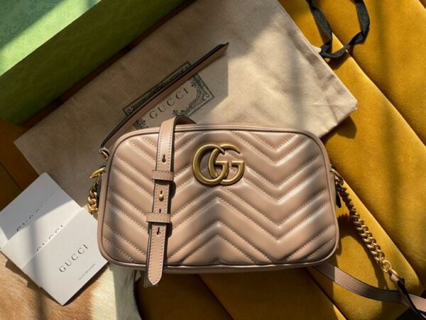 Gucci Marmont Small Matelassé Shoulder Bag - GB041