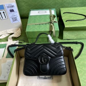 Gucci Marmont mini top Handle Bag - GB126