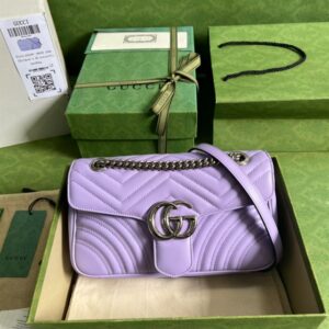 Gucci Marmont small matelassé shoulder Bag - GB026