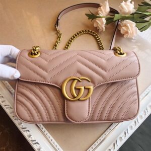 Gucci Marmont small matelassé shoulder Bag - GB028