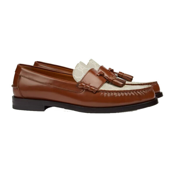 Gucci Men's GG Loafer with Tassel - LI011 - 2