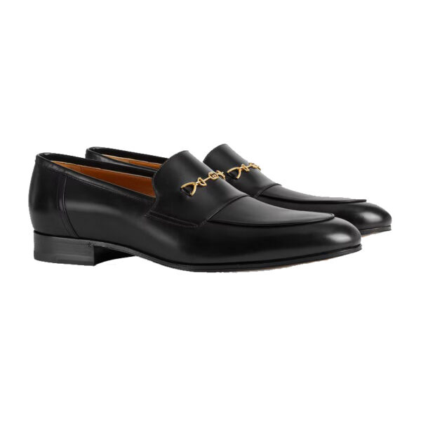 Gucci Men's Loafer with Horsebit - LI021 - 2