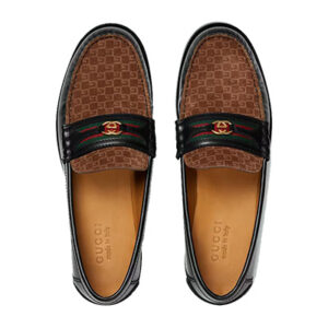 Gucci Men's Loafer with Interlocking G - LI031 - 4