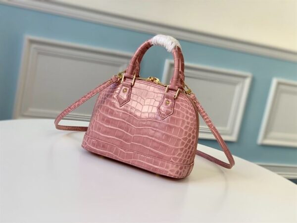 Louis Vuitton Alma BB Crocodilien Brillant Handbag - LH141