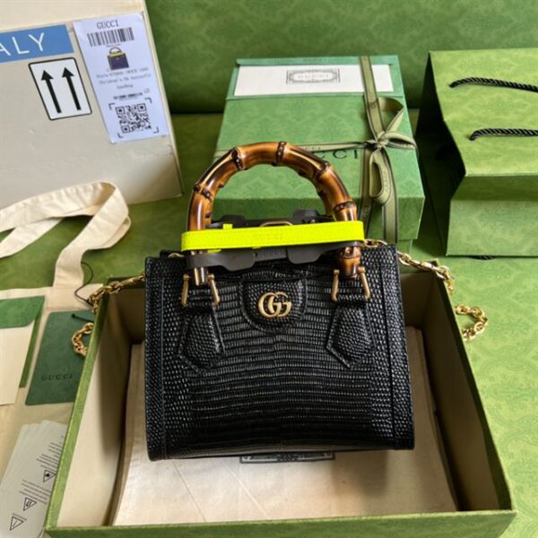 Gucci Diana Lizard Mini Bag - GB233