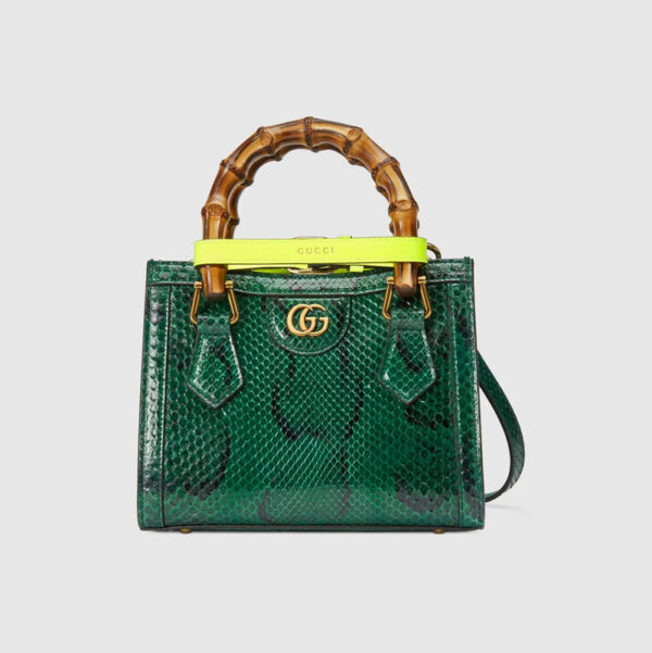 Gucci Diana Mini Python Tote Bag - GB236