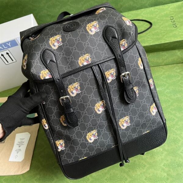 Gucci Medium Backpack With Tiger Print - GP005