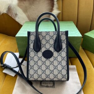 Gucci Mini Tote Bag With Interlocking G - GM046