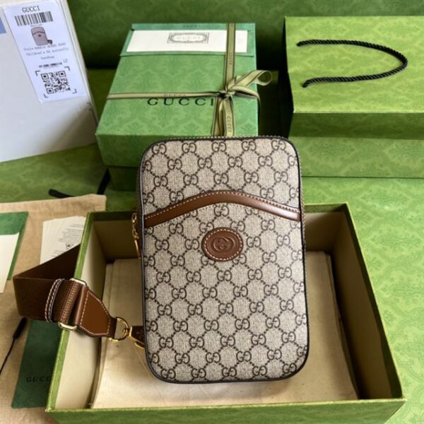 Gucci Sling Backpack With Interlocking G - GM025