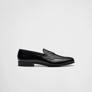 Prada Brushed Leather Loafers - PLD008