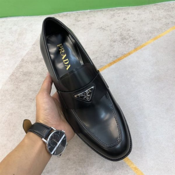 Prada Brushed Leather Loafers - PLD008