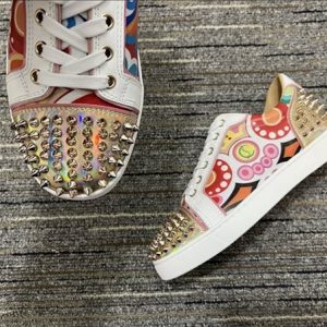 Christian Louboutin High-end Low-top Lace-up Sneakers - CLS58