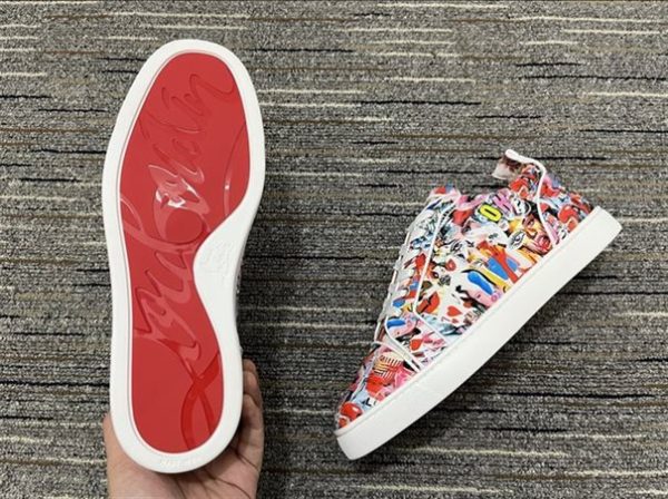 Christian Louboutin High-end Low-top Lace-up Sneakers - CLS62