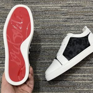 Christian Louboutin High-end Low-top Lace-up Sneakers - CLS63