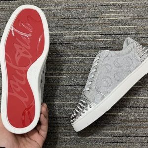 Christian Louboutin High-end Low-top Lace-up Sneakers - CLS64