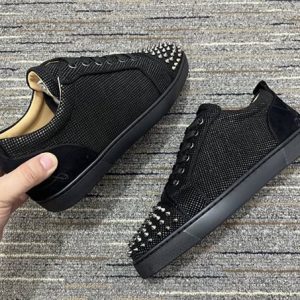 Christian Louboutin High-end Low-top Lace-up Sneakers - CLS70