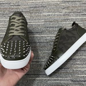 Christian Louboutin High-end Low-top Lace-up Sneakers - CLS71