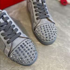 Christian Louboutin Louis Junior Spikes Low-top Sneakers - CLS32