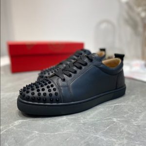 Christian Louboutin Louis Junior Spikes Low-top Sneakers - CLS36