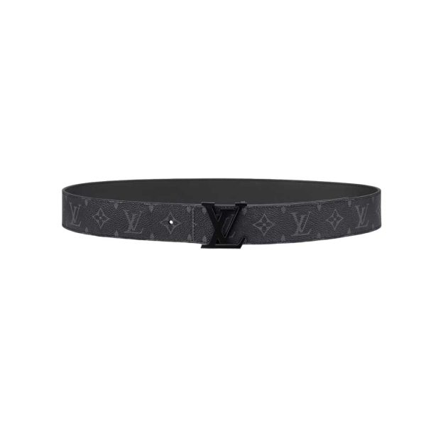 LV Initiales 40MM Matte Black Belt - LVB31