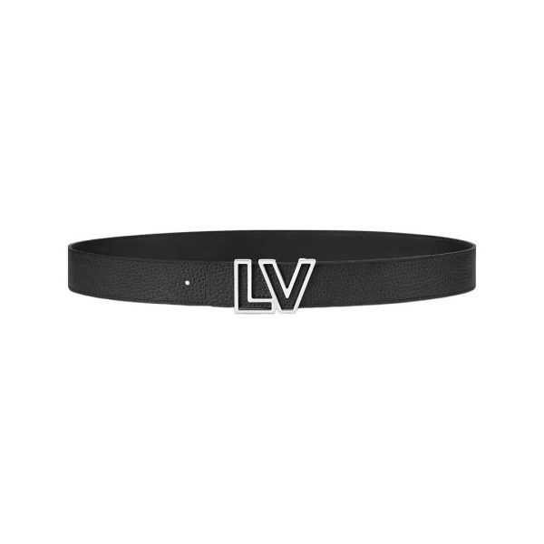 LV Monument Outline 35MM Reversible Belt - LVB55