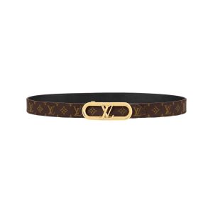 My LV Chain 25mm Reversible Belt - LVB109