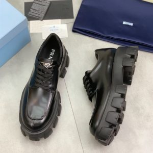 PRADA Leather Lace-up Shoes - PLD013