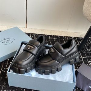 Prada Soft padded nappa leather loafers - PLD016