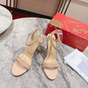 LOUBOUTIN LIPQUEEN PUMPS BEIGE