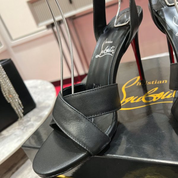 LOUBOUTIN MARIZA 85 PUMPS BLACK 1