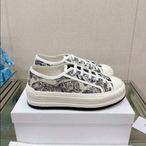 Walk'n'Dior Sneaker Blue Toile de Jouy Embroidered Reps