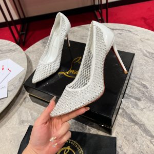 CHRISTIAN LOUBOUTIN APOSTROPHA MESH STRASS 1