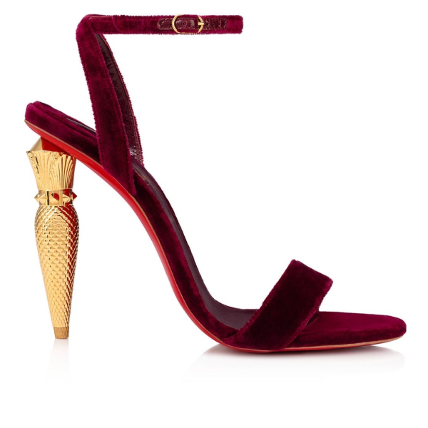 LOUBOUTIN LIPQUEEN PUMPS RED