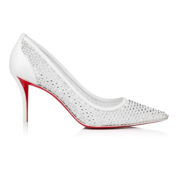 CHRISTIAN LOUBOUTIN APOSTROPHA MESH STRASS